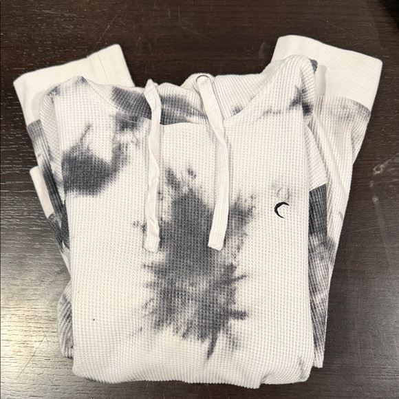 Zyia Hendrix Women's Tie-Dye Hoodie thermal sweatshirt top athletic workout - Picture 4 of 4